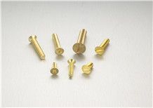 Brass machine screws